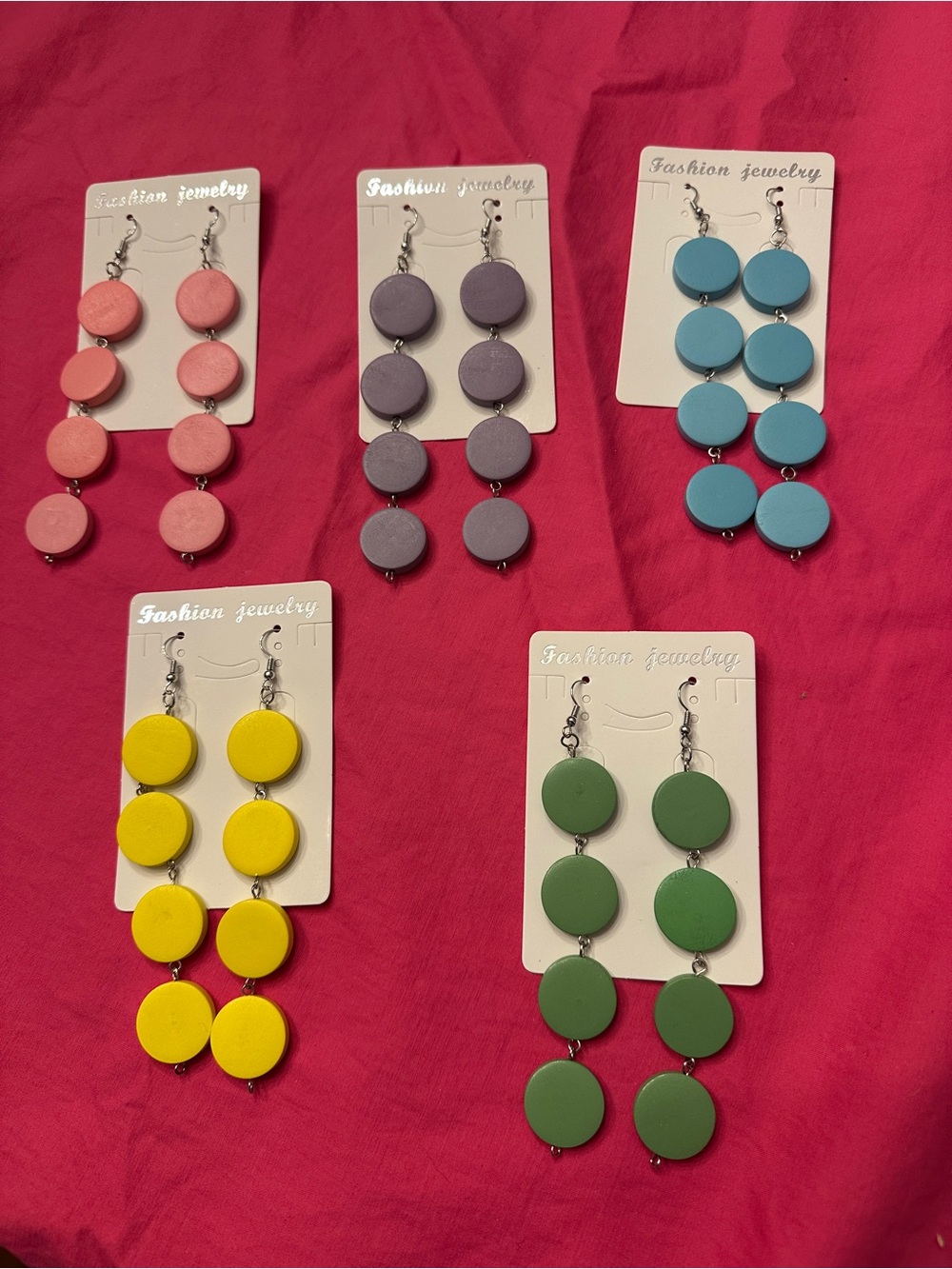 5 pairs of earrings.  NWT